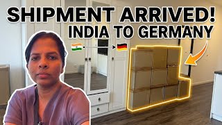 Unboxing My Relocation Shipment from India to Germany | Vlog 96 in Tamil