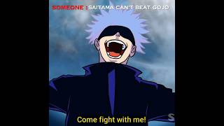 Saitama Fans - Bro Can Beat without touching Punch 😮‍💨 #anime #viral #gojo #vs #saitama #trending