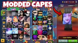 How to get MODDED CAPES in Pixel Gun 3D 🎨 | Ios, Android, PC, Steam | PG3D Skins Mods