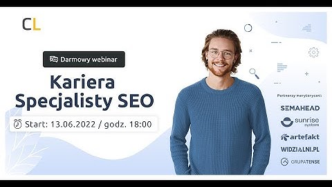 Webinar: Kariera Specjalisty SEO | 13.06.2022 | Coders Lab
