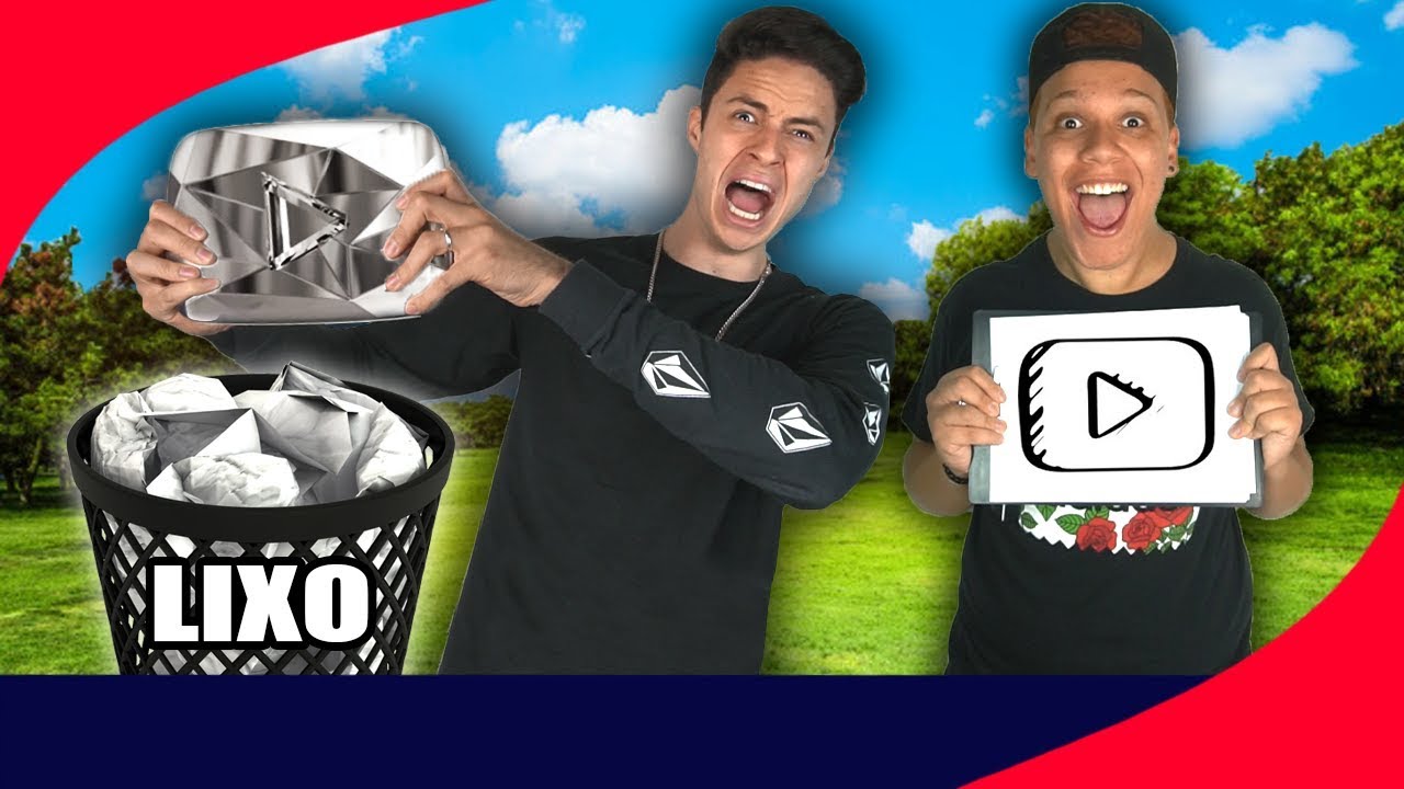 TUDO QUE ELE DESENHAR EU VOU JOGAR NO LIXO! - DESAFIO vlogs in spanish