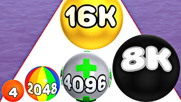 Number Ball 3D: Merge Games - Asmr Ball Run 2048 infinity (Number Master, Math Games)