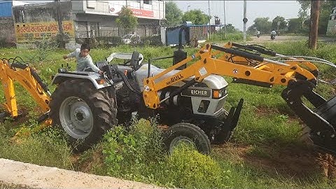 "ताकत का तूफान! Eicher 485 bull #bulljcb #tractor #eicher485 #farming #eicher #tractorvideo #kheti