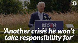 Joe Biden blasts Trump over climate, West Coast fires