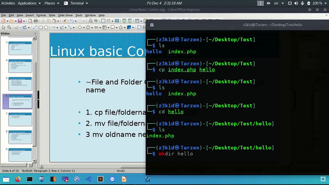 File and folder copy,paste,move,cut and change name - YouTube