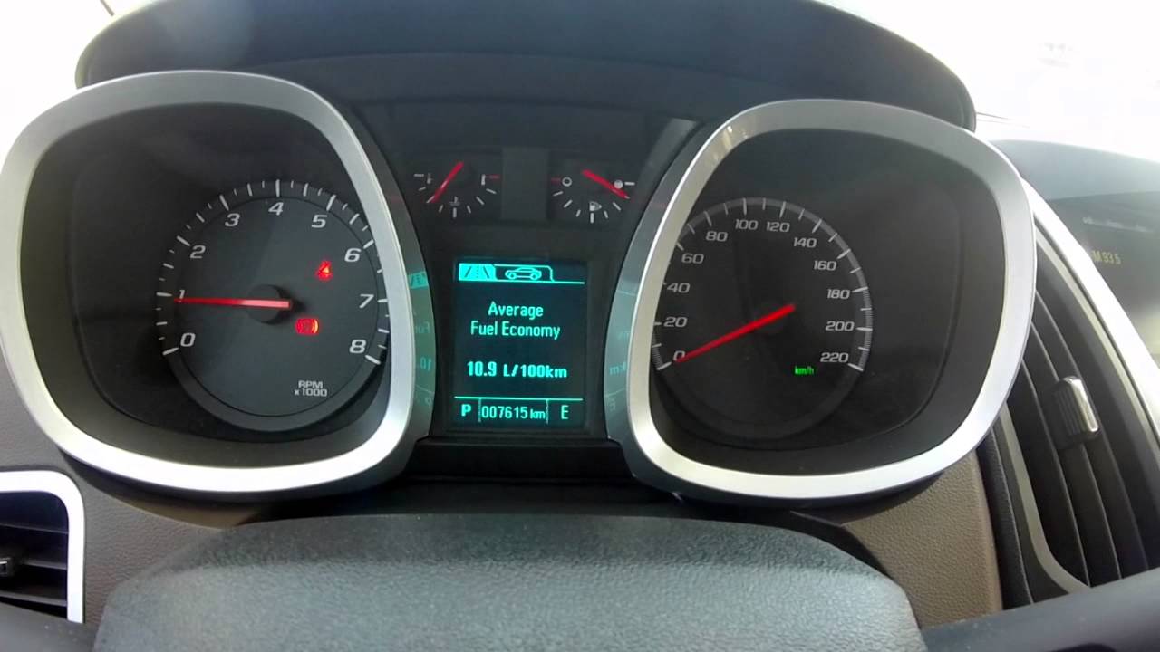 Chevrolet Equinox LTZ 2015 Dashboard Review - YouTube