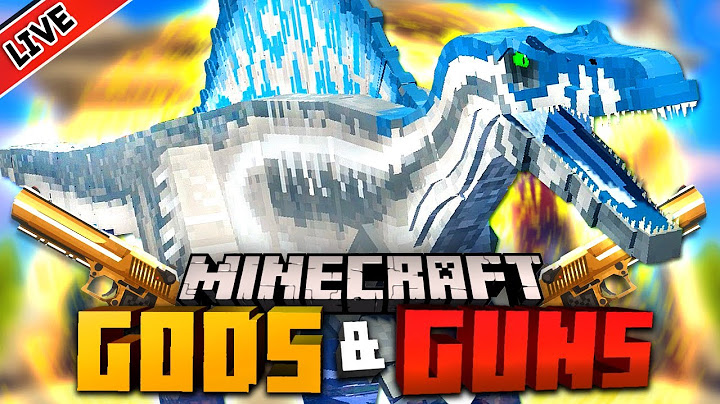 บ้านไดโน โก้จริงๆ | Minecraft Gods and Guns 18.5