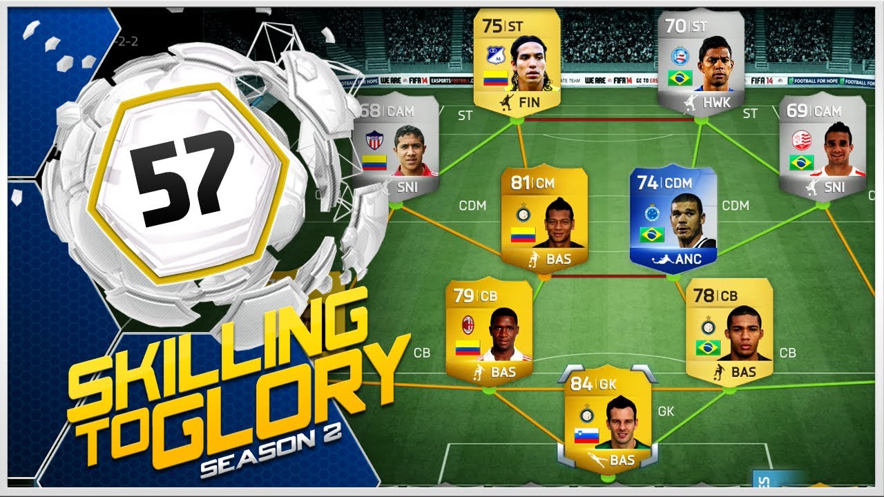 FIFA 14 - Skilling to Glory S2 ''Moreno Skill Squad ft. 1 TOTS Player'' Episode 57