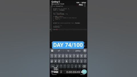 74/100 days coding challenge #hemancodes #shorts