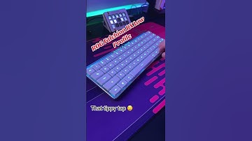 The new ROG Falchion RX Low Profile 65% Mechanical Gaming Keyboard #ASMR #Keyboard #Shorts