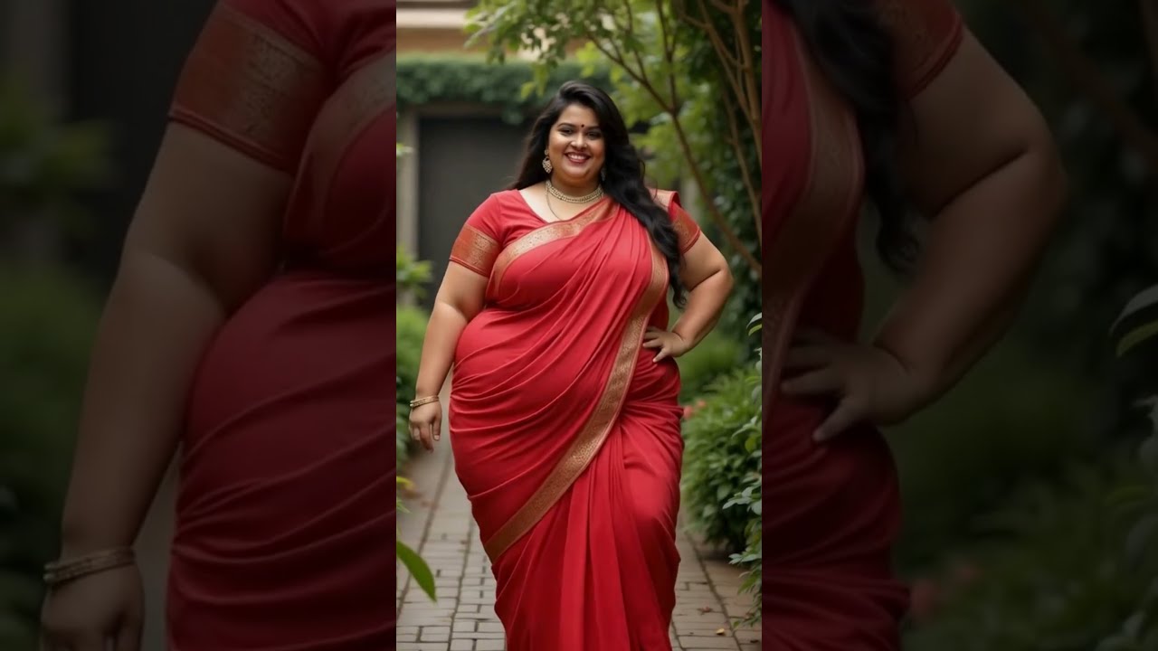 Plus Size Saree Lookbook Ep 1 Breezy Chiffon Beauty