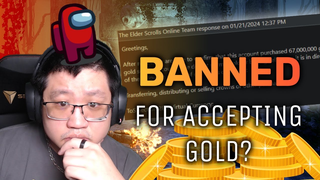 DON'T ACCEPT ESO GOLD FROM STRANGERS AT 3AM The Elder Scrolls Online