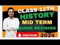 Class 11 history mid term syllabus quick revision one shot ll class 11 history one shot revision