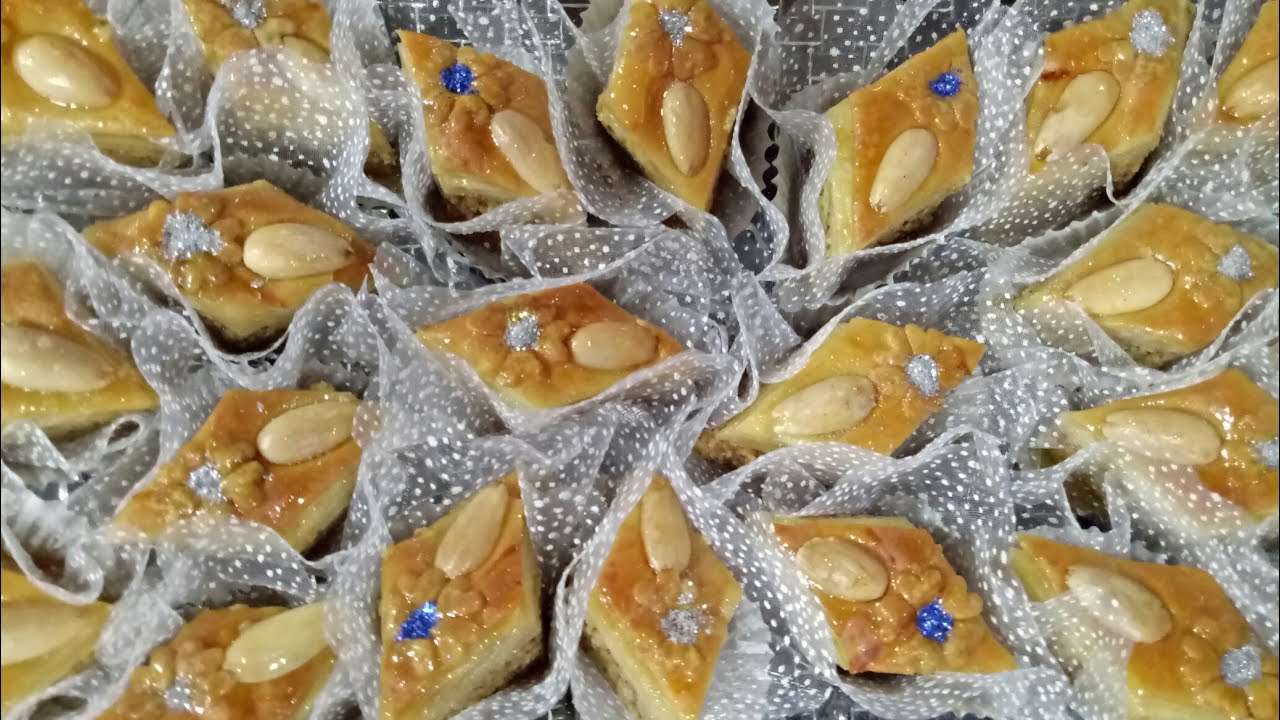 بقلاوة تقليدية بلمسة عصرية ولا أروع منها تعلم معنا فن البقلاوة