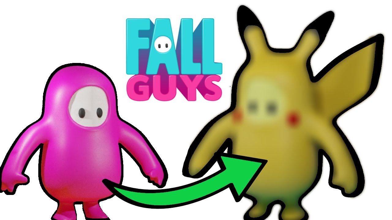 Fall Guys: Artista cria skins de Pokémon