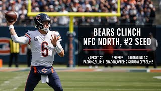 Bears Secure NFC North, #2 Seed Despite Lions' Week 18 Victory