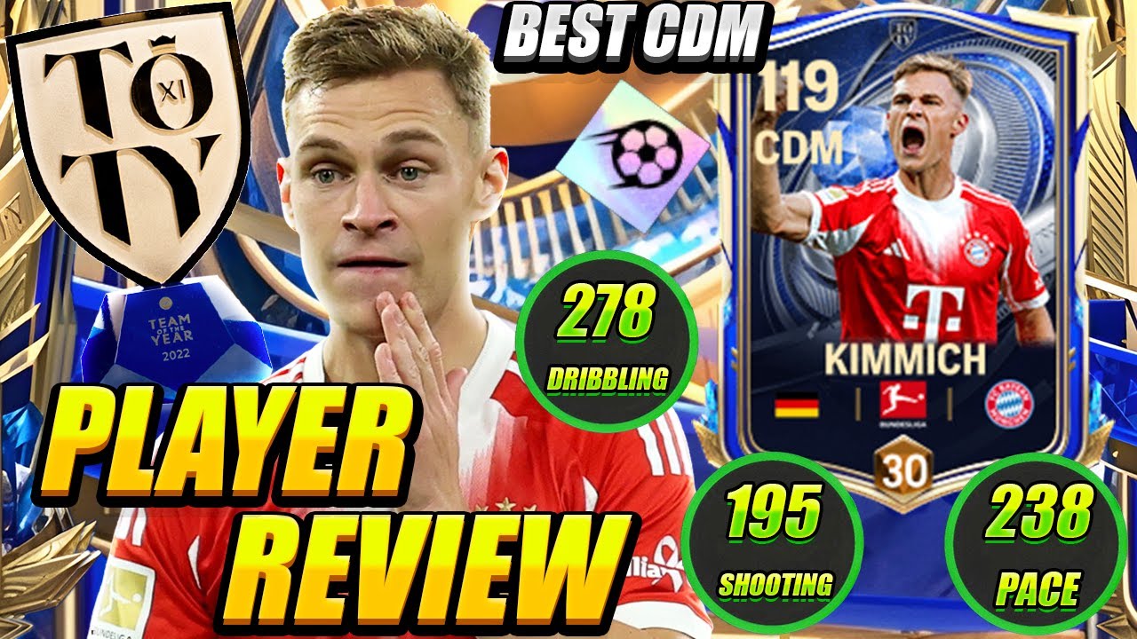 KIMMICH IS A GENERAL! 🧠🔥 114 Team Of The Year/TOTY Kimmich Player Review! BEST CDM?! – FC Mobile 26