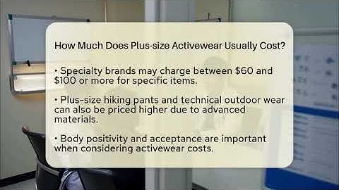 How Much Does Plus-size Activewear Usually Cost? - Inside Body Image