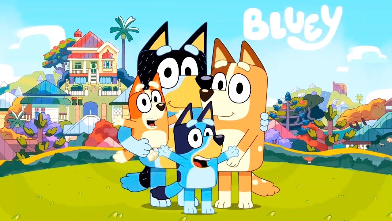 BLUEY, BINGO y su Familia en la Sala de Estar - Bluey: ¡Juguemos! Gameplay  [Budge Studios] 