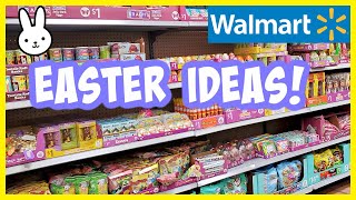 WALMART LAST MINUTE EASTER BASKET GIFTS & CANDY COME WITH ME 2021