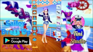 Sailor Dress Up - Girls Games - Games For Girls And Kids. screenshot 5