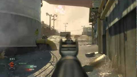 double kill with jumping tomahawk - Black Ops Game Clip