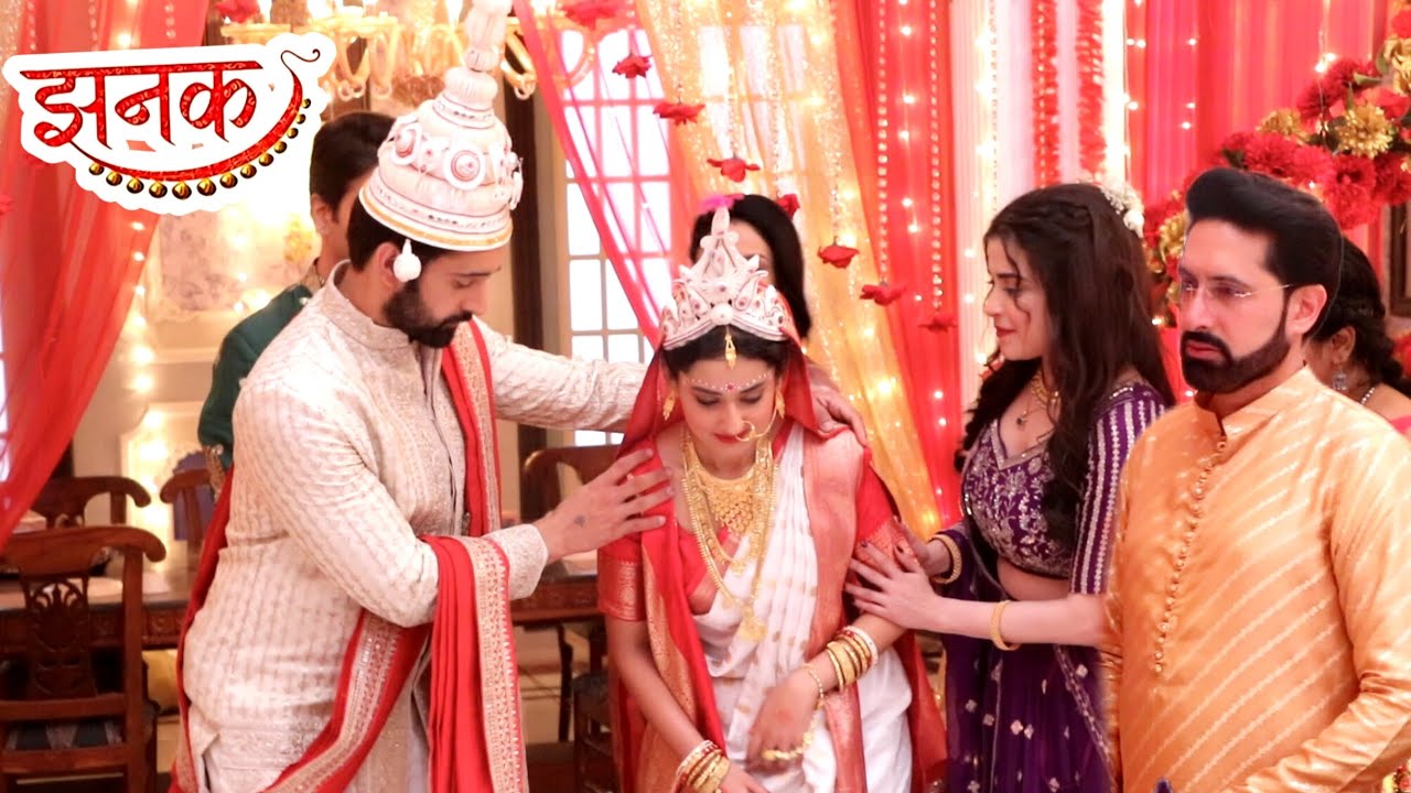 Jhanak | ऋषि के कहने पर झनक ने अनिरुद्ध को कन्यादान करने के लिए हा कहा