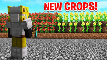 NEW Best Farm for Wild Rose Sun Flower and Moon Flower (Hypixel Skyblock Garden Guide)