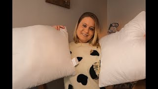 ACCENTHOME 18x18 Pillow Inserts (Pack of 4) Hypoallergenic Throw Pillows Forms | White Square