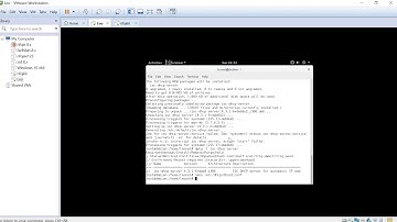 Install DHCP di debian di VMware
