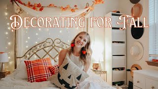 DECORATING FOR FALL! 🎃 🍂 👻