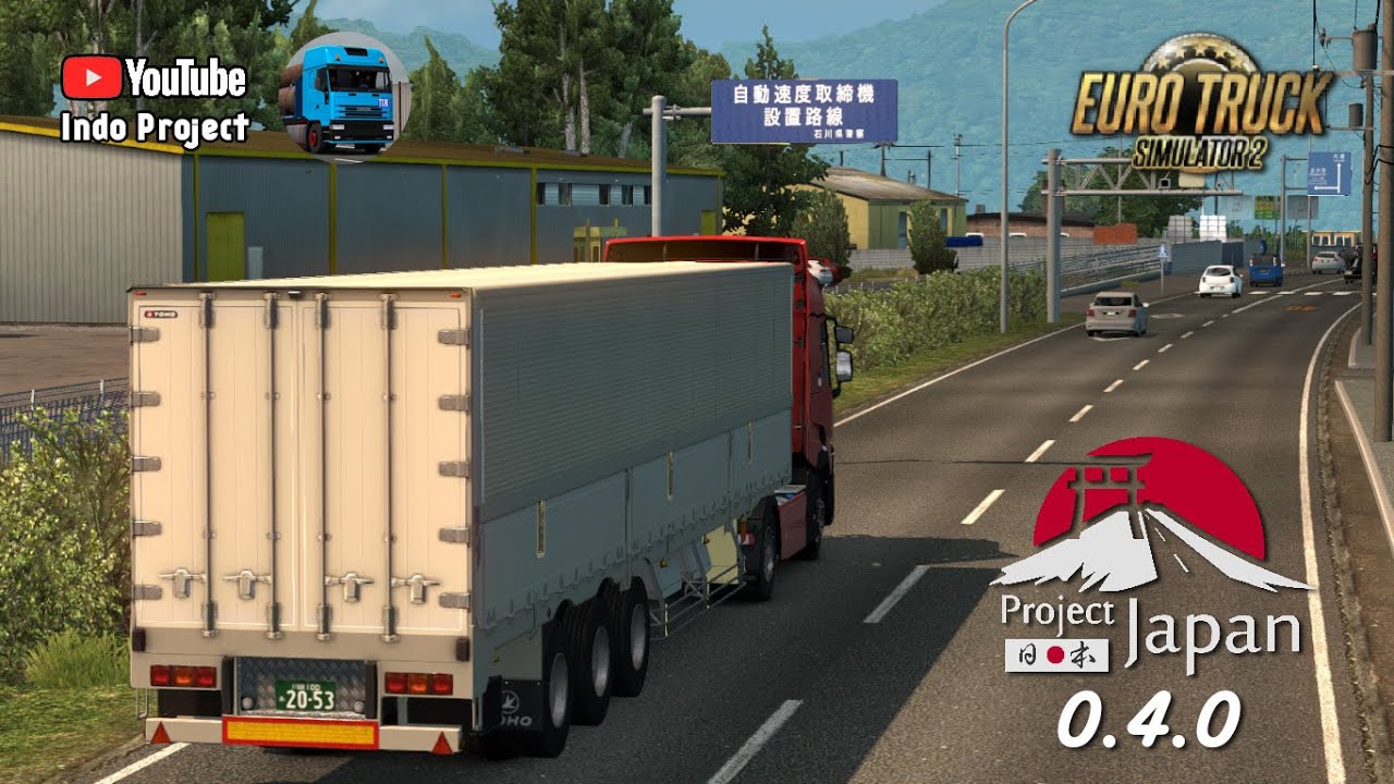 On The Road Project Japan Map 0 4 0 Euro Truck Simulator 2 V1 37 Youtube