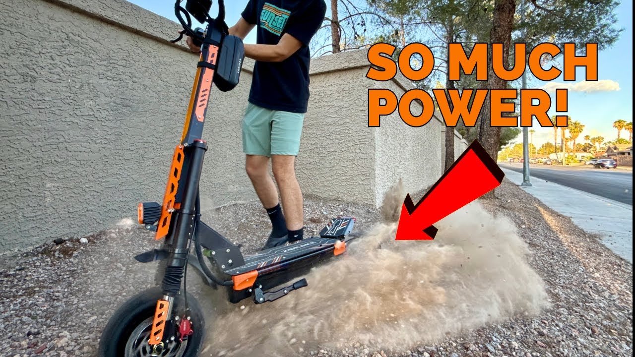 CRAZY 52MPH E SCOOTER UNDER $1300 // The Fastest Budget Hyper