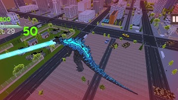 Monster Dinosaur 🐲 Part 1 king kong games 2021 | Godzilla city smasher