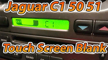 Jaguar X Type Touch Screen Problem
