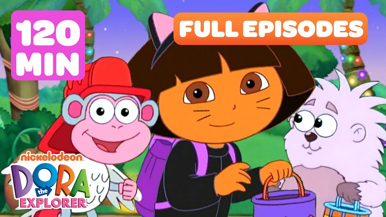 Dora the Explorer FULL HALLOWEEN EPISODES Marathon! ➡️ | 2 Hours! | Dora & Friends Dora the Explorer FULL HALLOWEEN EPISODES Marathon! ➡️ | 2 Hours! | Dora & Friends