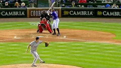 Mark Reynolds hammers a two run home run