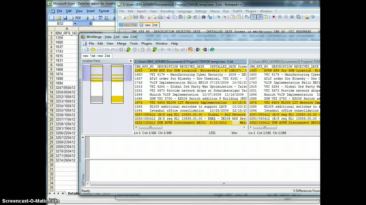 Compare excel worksheets - YouTube