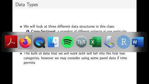 ECON 3460: Introduction to Forecasting and Cross Sectional/Time Series Data
