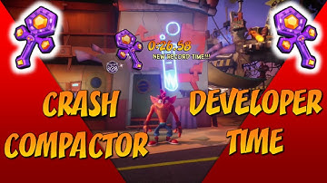 Crash Compactor (0:26.58) - Crash Bandicoot 4 Developer Time Trials