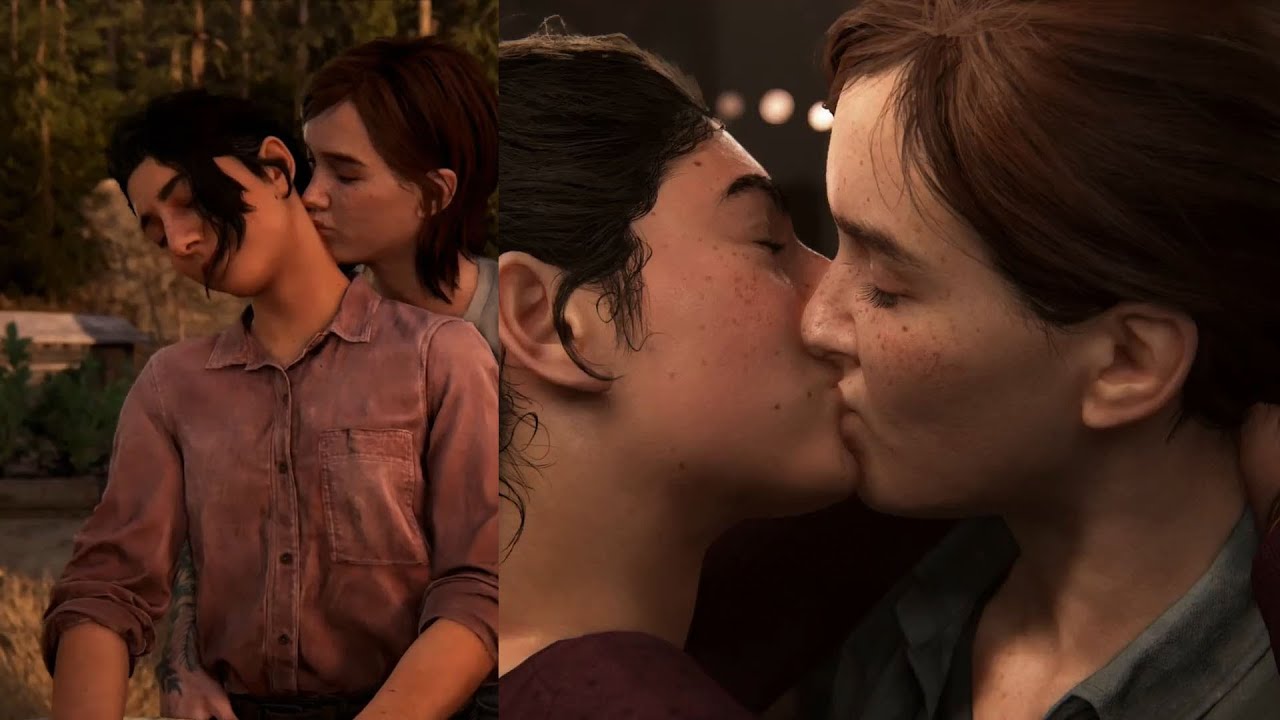 The Last Of Us Part II: Ellie & Dina Romance (Complete Relationship) - ...
