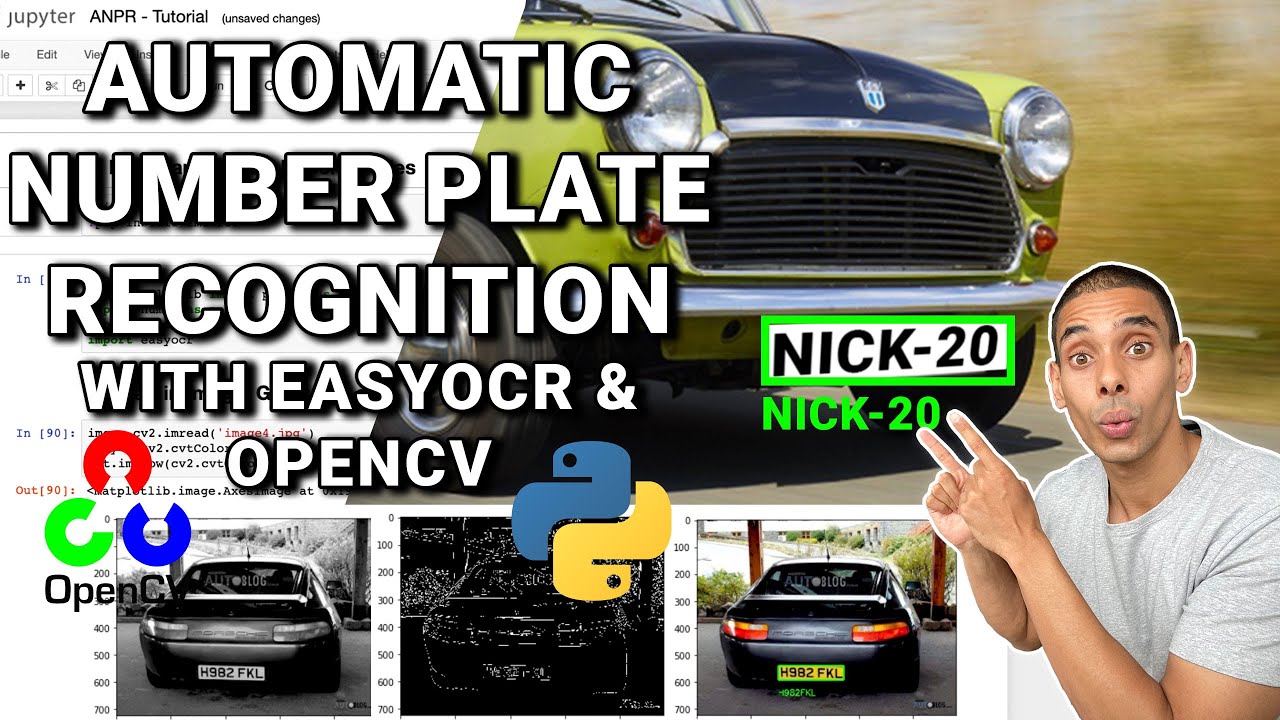 Python ANPR with OpenCV and EasyOCR in 25 Minutes  Automatic Number Plate Recognition Tutorial