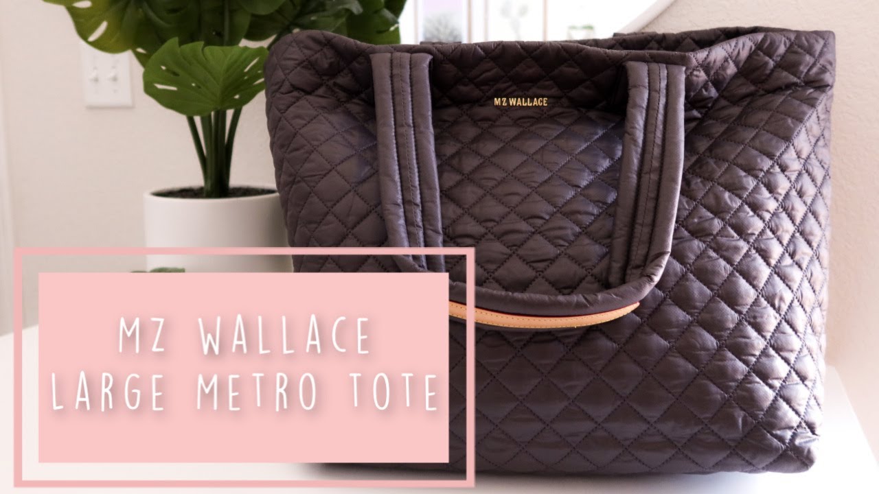 MZ Wallace Medium vs. Large Metro Tote COMPARISON 