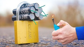 EXPERIMENT:  How To Open Lock Without Key?