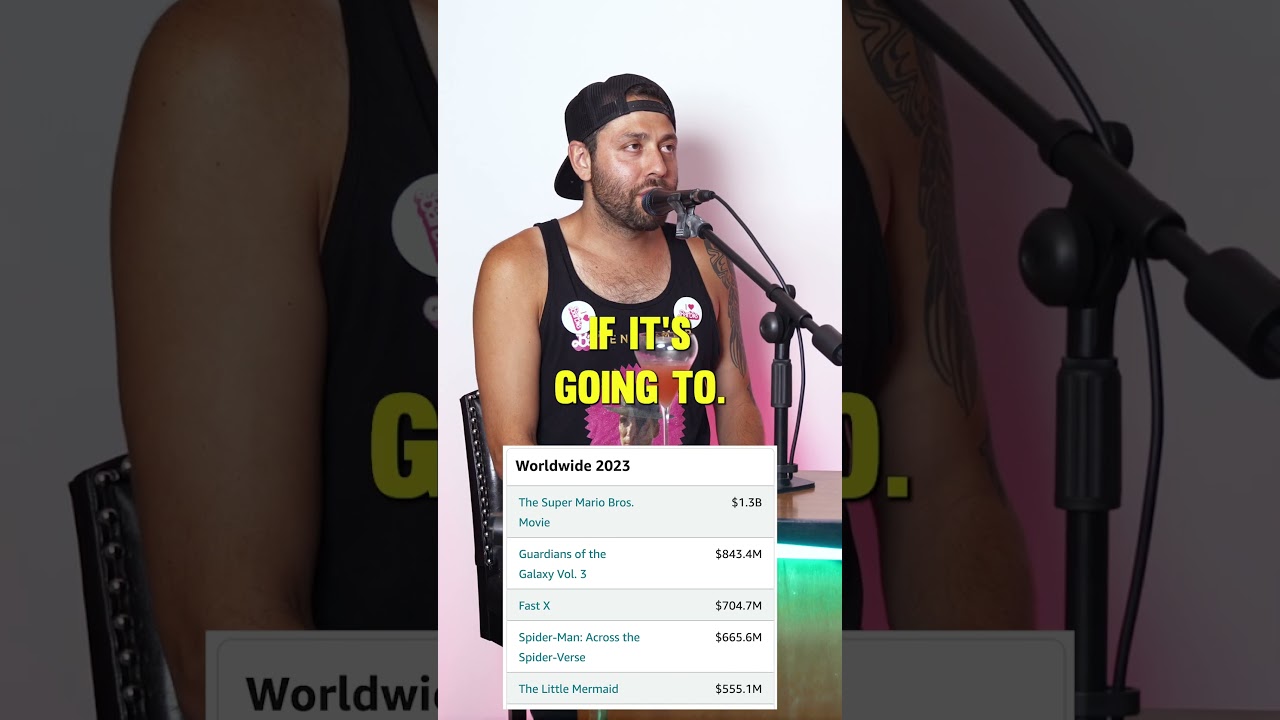 BARBIE vs SUPER MARIO BROS box office battle