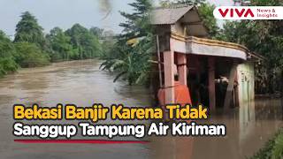Bekasi Terendam Ratusan Warga Mengungsi Akibat Luapan Kali Bekasi