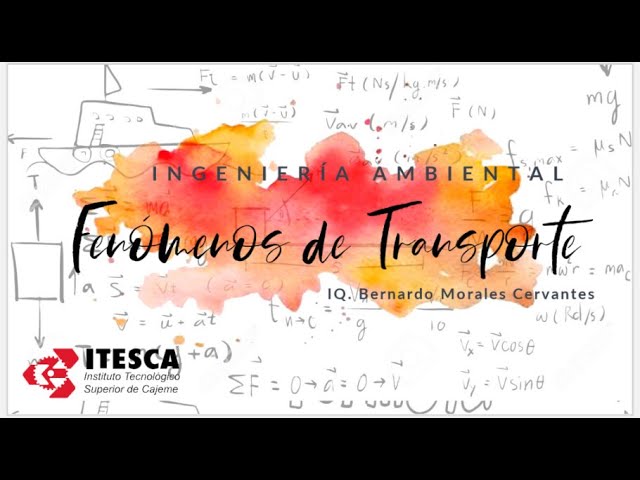 Fenómenos de Transporte | Mecanismos de Transferencia [1.1 a 1.3.2]