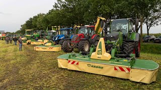 Krone grassland demonstration | Full product line-up | Fendt, JD, NH, MF