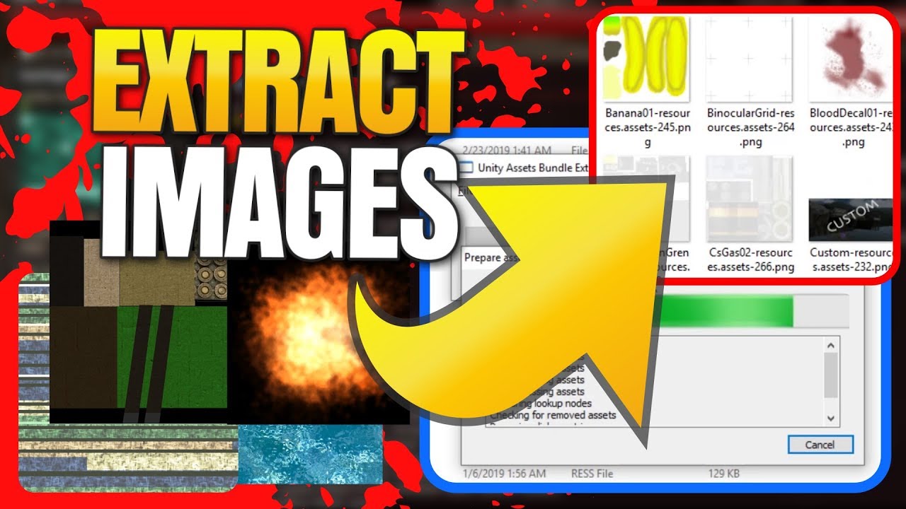 unity asset extracting