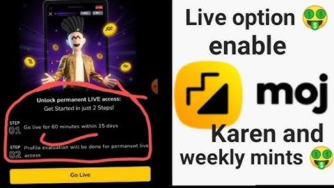 moj application Mein remove live ko access kaise karen 💯% full information video